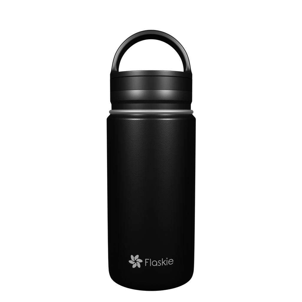 Open image in slideshow, Flaskie® Reusable Travel Coffee Flask, 532 ml / 18 oz
